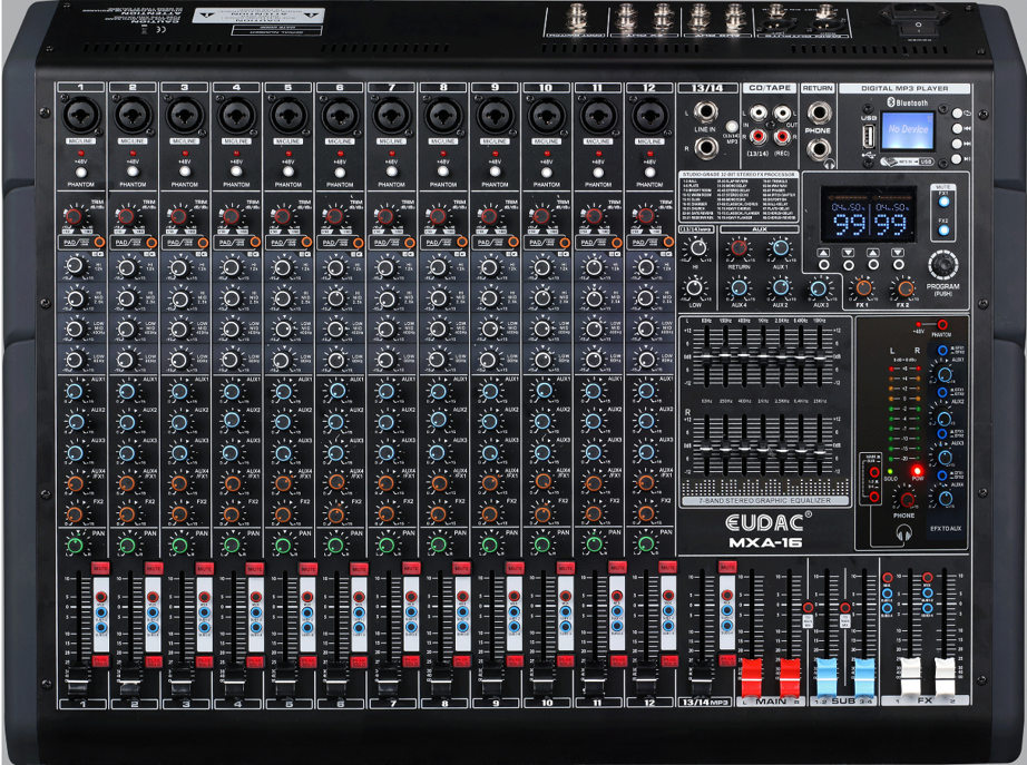 Mixer EUDAC AUDIO MXA-16
